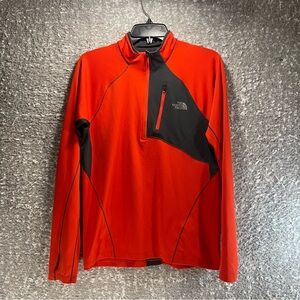 The North Face Impulse Performance Pullover Men S Shirt  1/4 Zip FlashDry READ